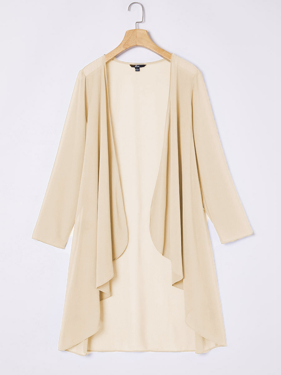 Chiffon Duster Cardigan