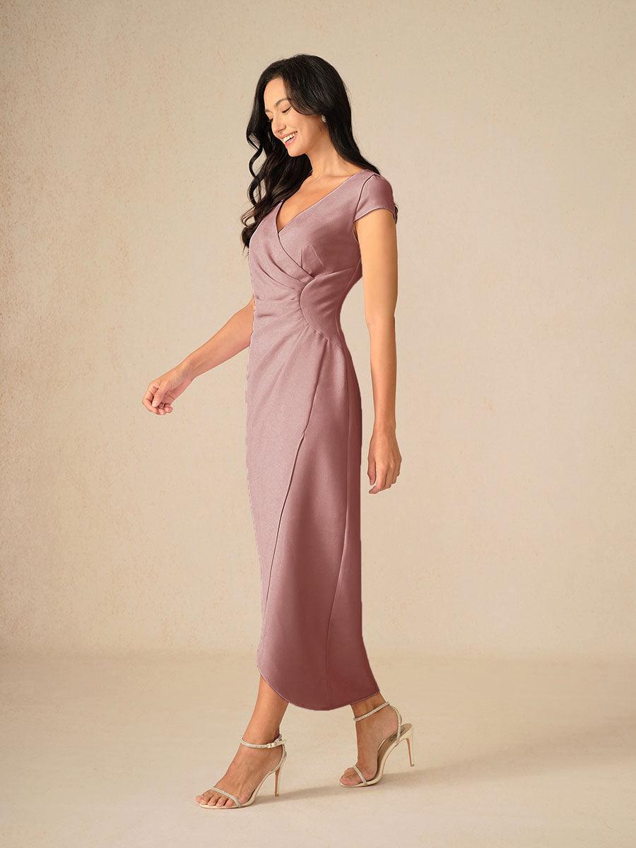 Elegant Wedding Wrap Dress