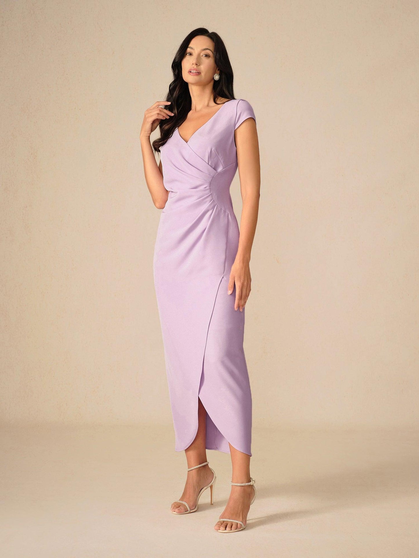 Elegant Wedding Wrap Dress