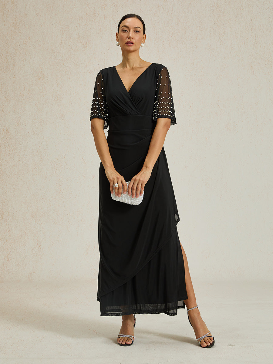 Empire Waist Formal Maxi Dress