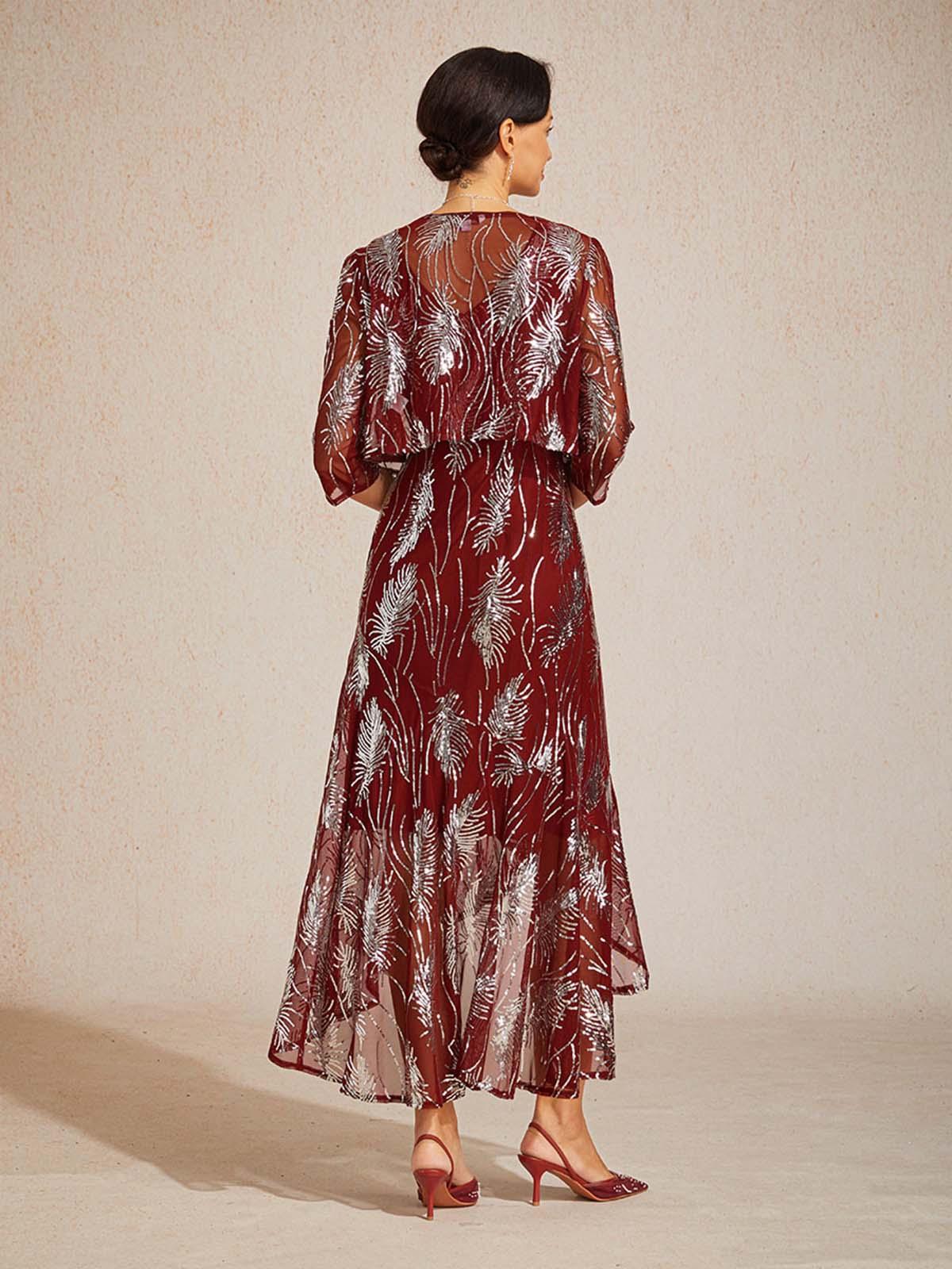 Vintage Mesh Sequin Short Shrug