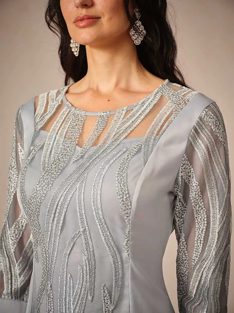 Petite Lace Solid Dresses