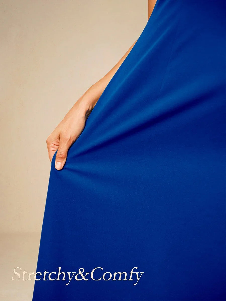 Elegant Ruffle Maxi Dress