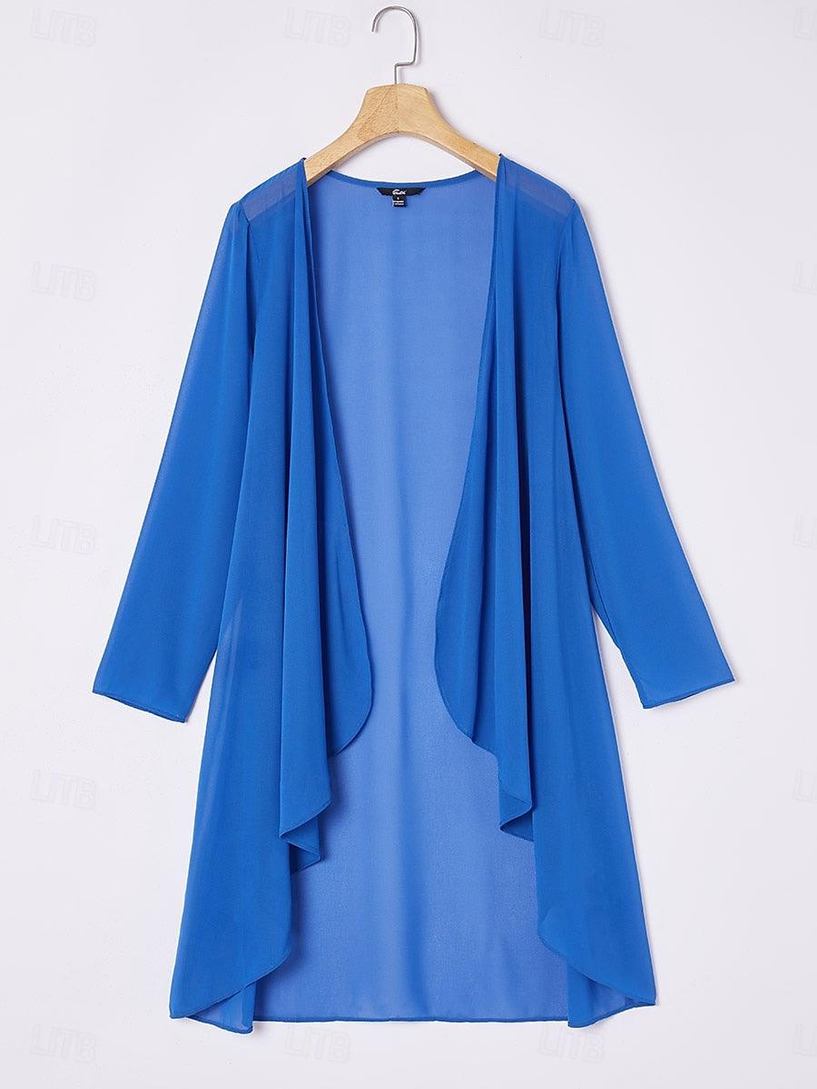 Chiffon Duster Cardigan