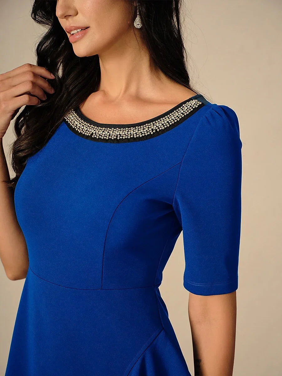 Elegant Ruffle Maxi Dress