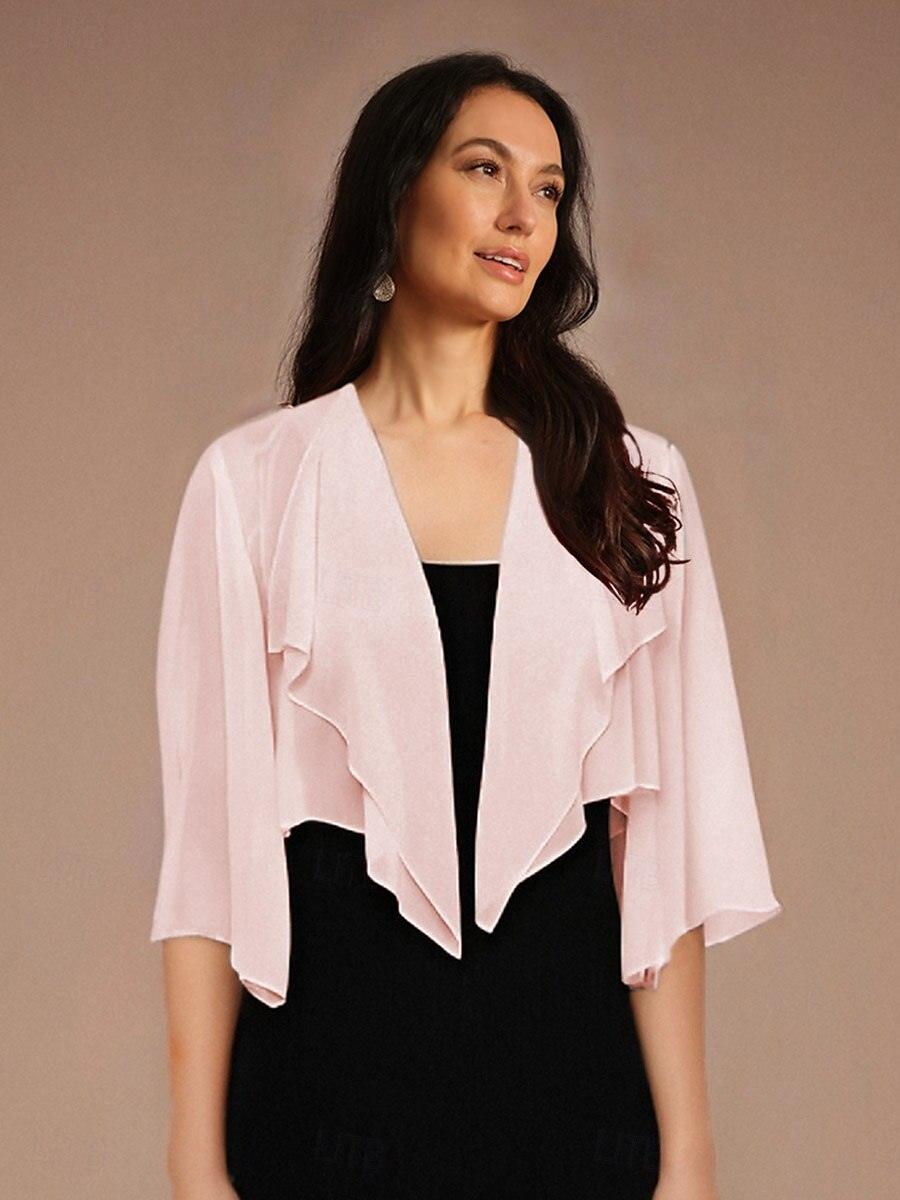 Cache-maillot asymétrique en mousseline