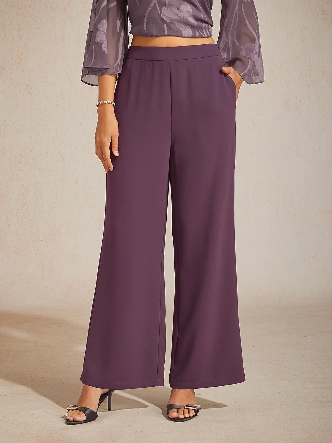 Wide Leg Pants with Pockets