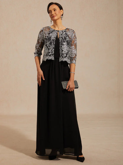 Transparante Chiffon Avondbolero