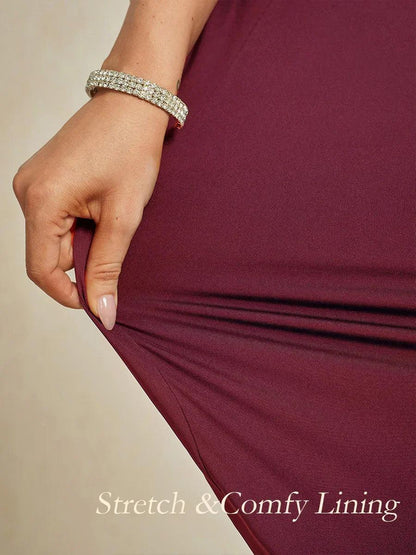 A-Linien-Kleid aus Rosettenspitze mit Paillettenverzierung