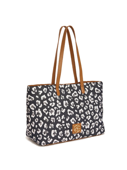 Leopard Print Tote Bag