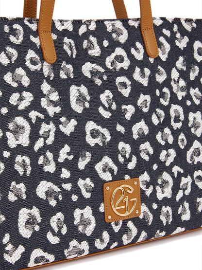 Leopard Print Tote Bag