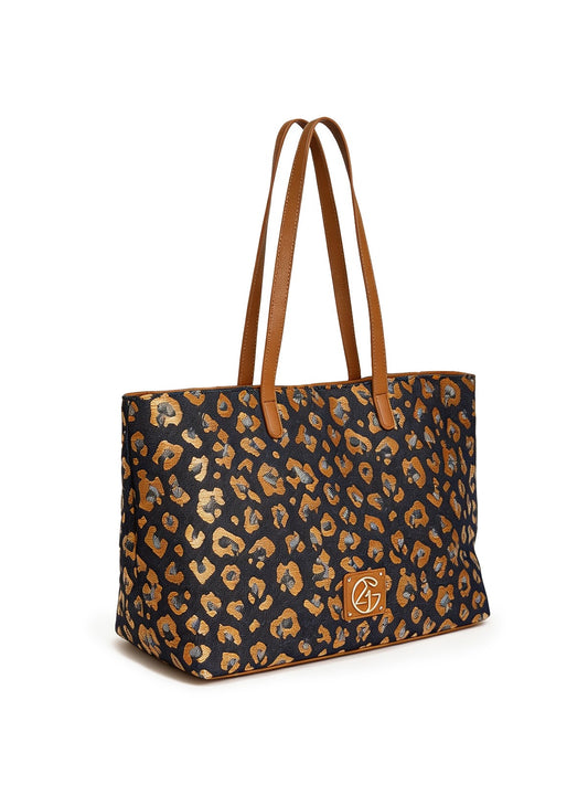 Leopard Print Tote Bag