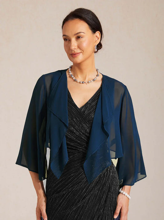 Sheer Chiffon Evening Cover Up