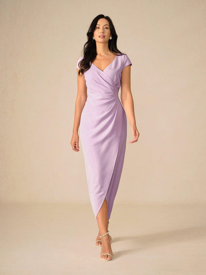Elegant Wedding Wrap Dress