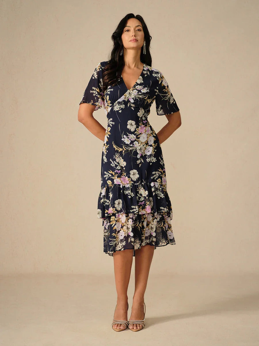 flourishing meadow midi dress flourishing meadow midi dress Flourishing Meadow Gown Teuta Matoshi