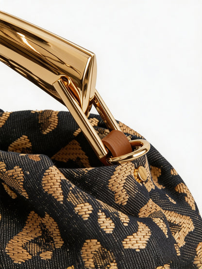 Leopard Print Clutch