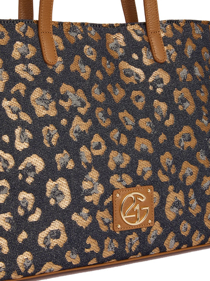 Leopard Print Tote Bag
