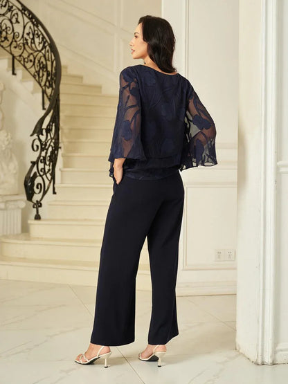 Blusa de Capas Floral de Chifón