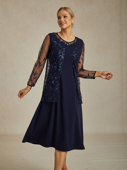 Floral Embroidered Lace Sequin Jacket