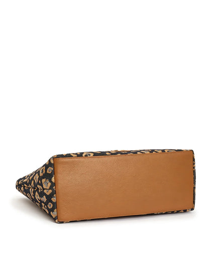Leopard Print Tote Bag