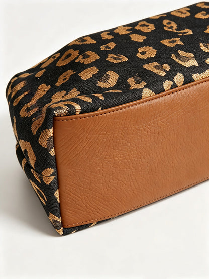 Leopard Print Clutch