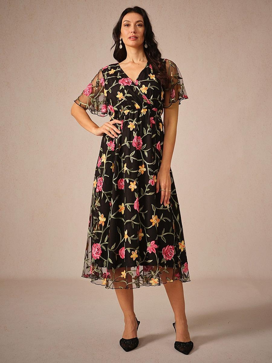 Floral-Embroidery-Mesh-Midi-Dress-Black-S10332385