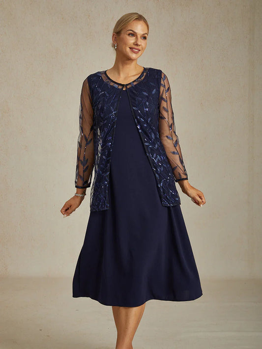 Floral Embroidered Lace Sequin Jacket