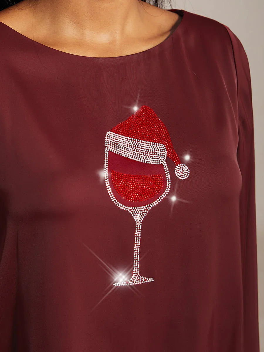 Chiffon Floral Layered Blouse