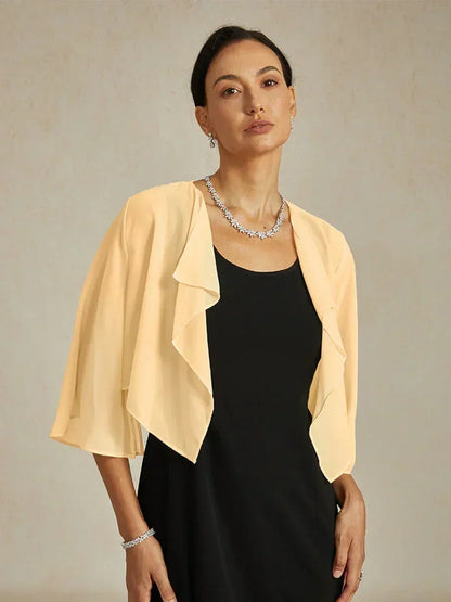 Sheer Chiffon Evening Cover Up