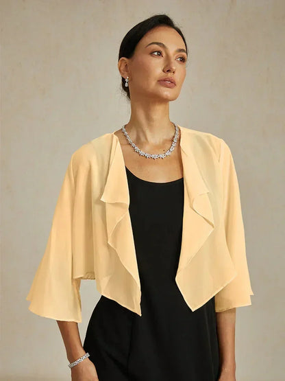 Sheer Chiffon Evening Cover Up