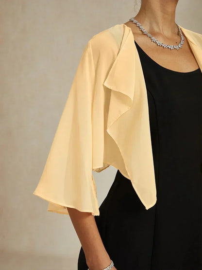 Sheer Chiffon Evening Cover Up