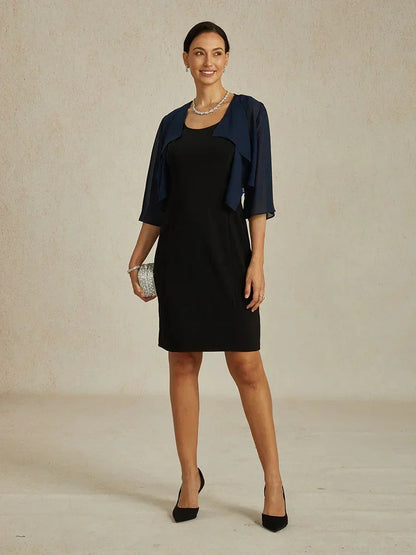 Sheer Chiffon Evening Cover Up