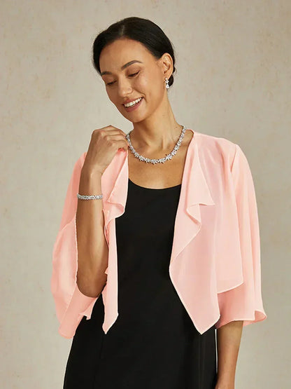 Sheer Chiffon Evening Cover Up