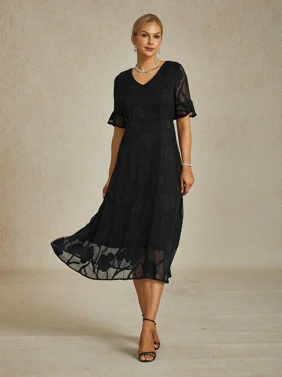 Lace Maxi Dresses Green Red Black Long Wedding Guest V Neck A Line Women Lose Fitting 60 Year Old Women Modest Classic Over 50, Black / L Lace Maxi Dresses Green Red Black Long Wedding Guest V Neck A Line Women Lose Fitting 60 Year Old Women Modest Classic Over 50, Black / L