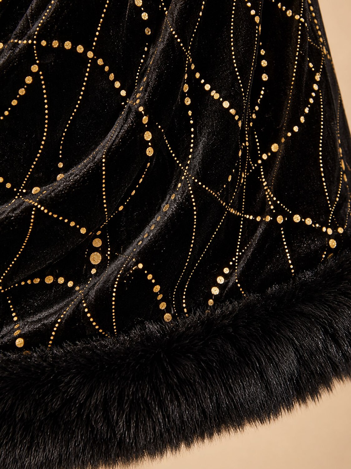 Pre-Order: Sequin Embellished Velvet Dress