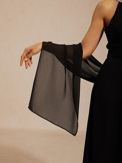 Chiffon Sheer Long Shawl Wrap