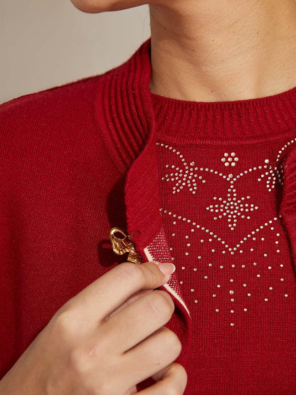 Jacquard Sweater Twinset