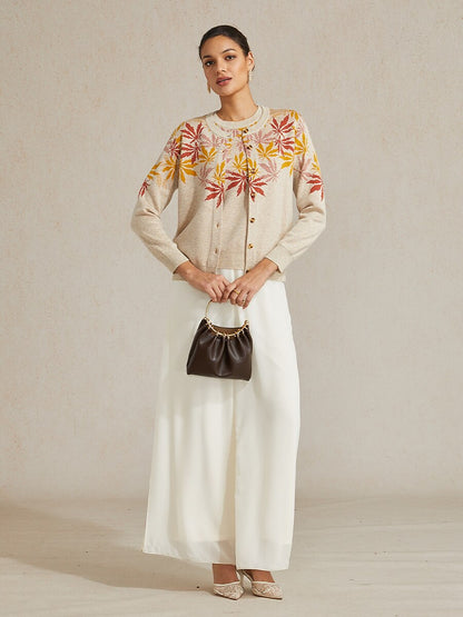 Jacquard Sweater Twinset