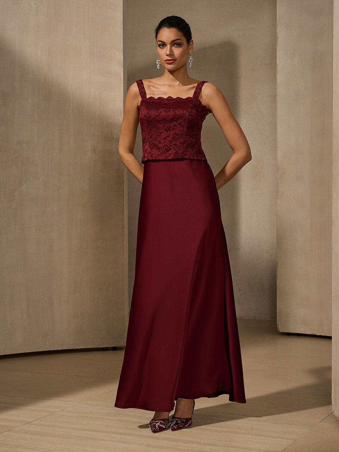 Lace Maxi Jacket Dress
