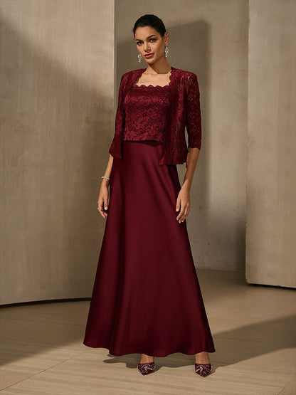 Lace Maxi Jacket Dress