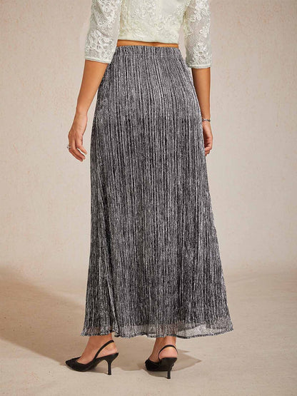 Chiffon A Line Maxi Skirt