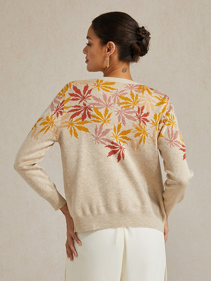 Jacquard Sweater Twinset