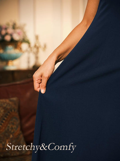 Mesh Lace Embroidered Floral Dress Set