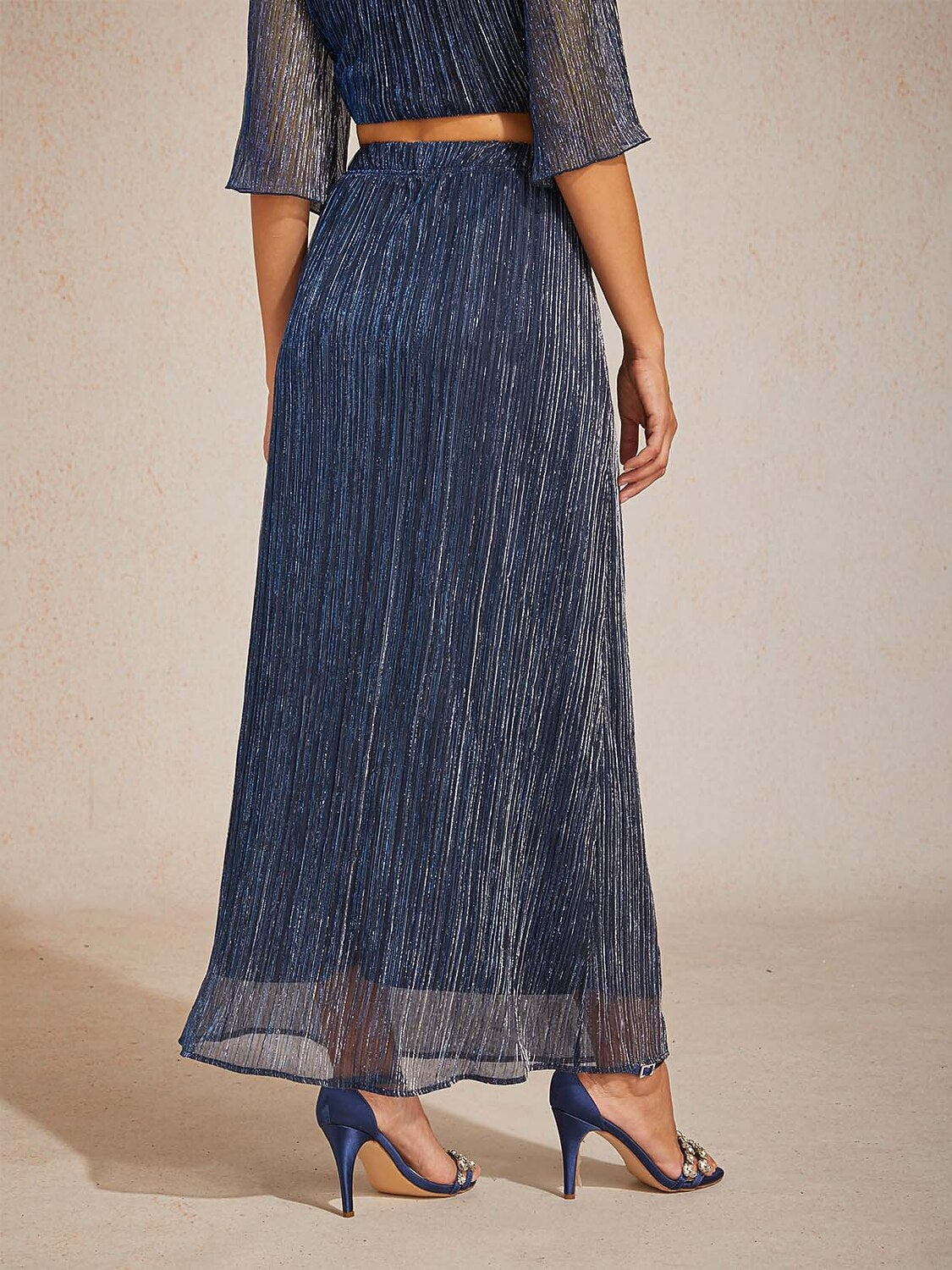 Chiffon A Line Maxi Skirt