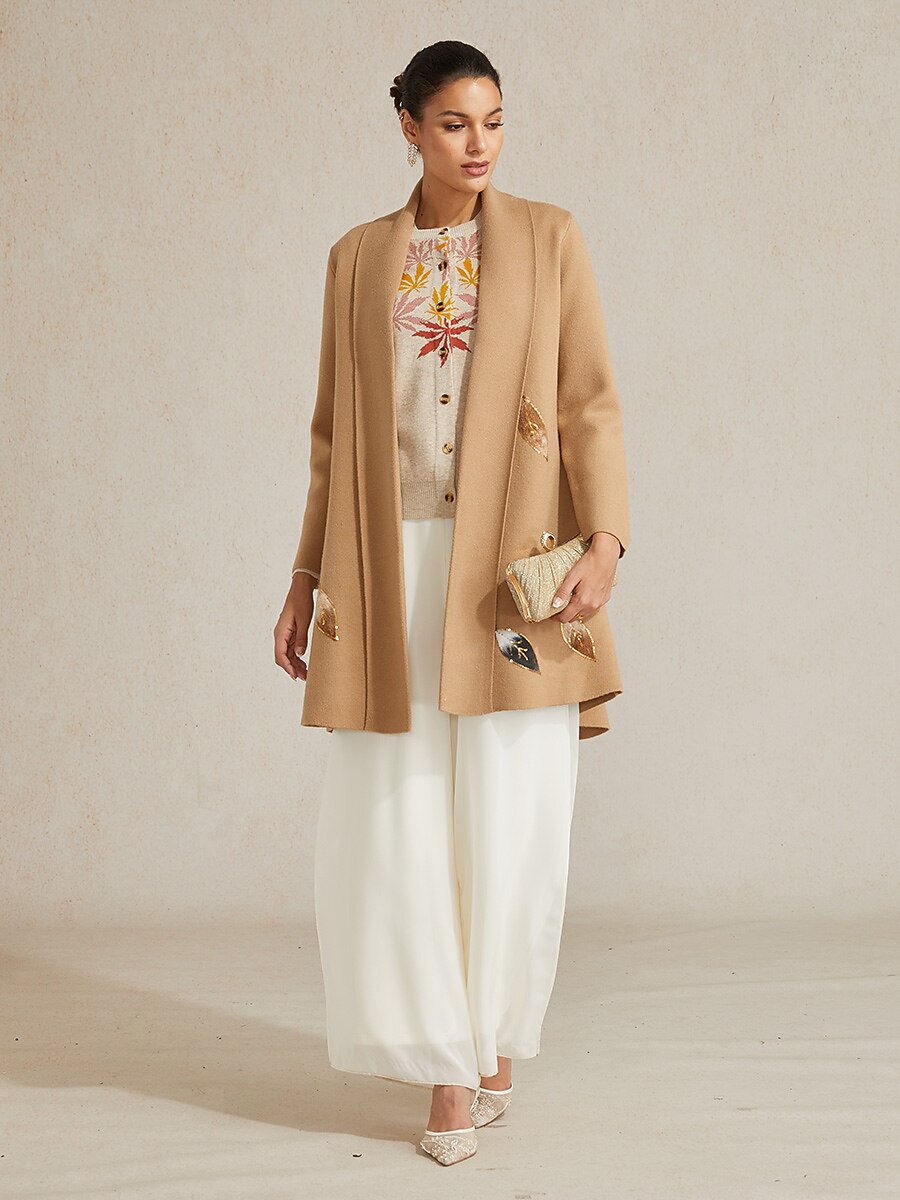 Jacquard Sweater Twinset