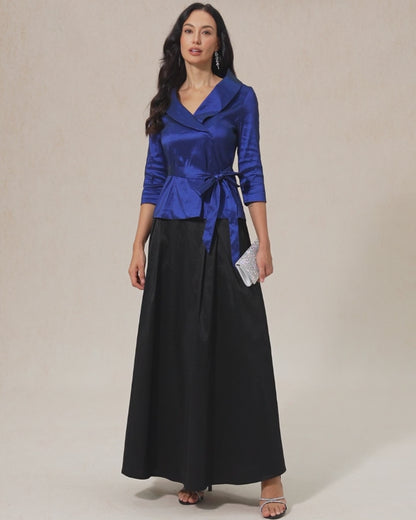 Gonne Maxi in Taffetà Stretch