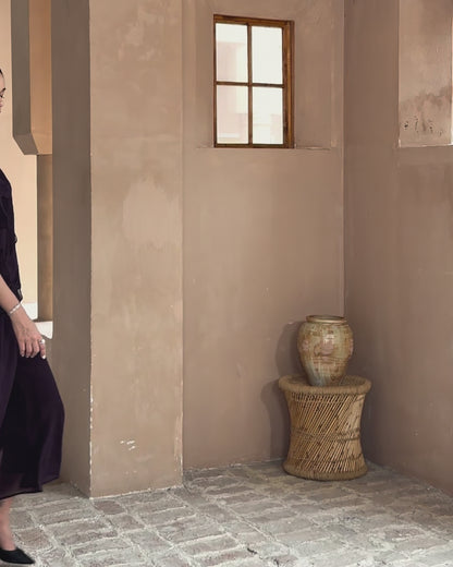 Cropped Length Wide Leg Pants