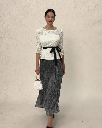 Gonna Maxi Svasata in Chiffon