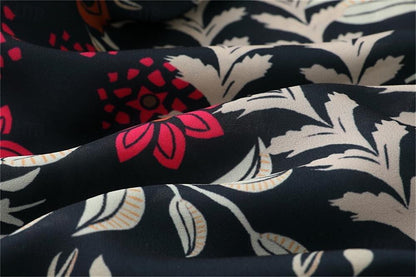 Bohemian Floral Vacation Maxi Dress