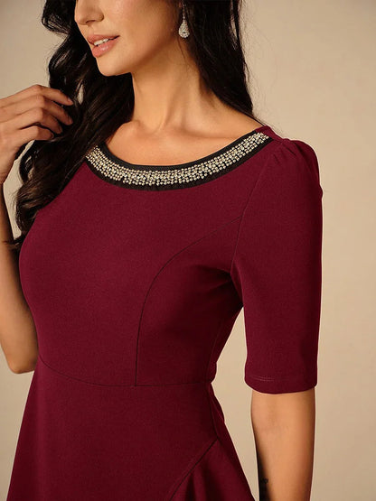 Elegant Ruffle Maxi Dress